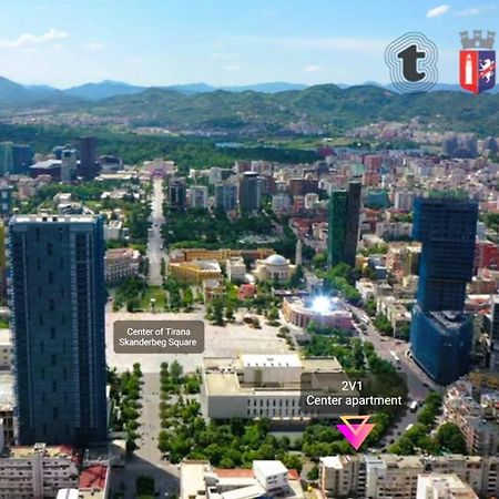 2V1 - Center Apartment 4 Tirana Bagian luar foto